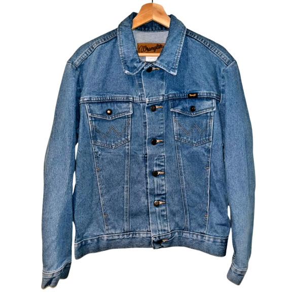 Wrangler X Lollapalooza 75th Anniversary Denim Jean Jacket NWT Size M - Picture 4 of 11